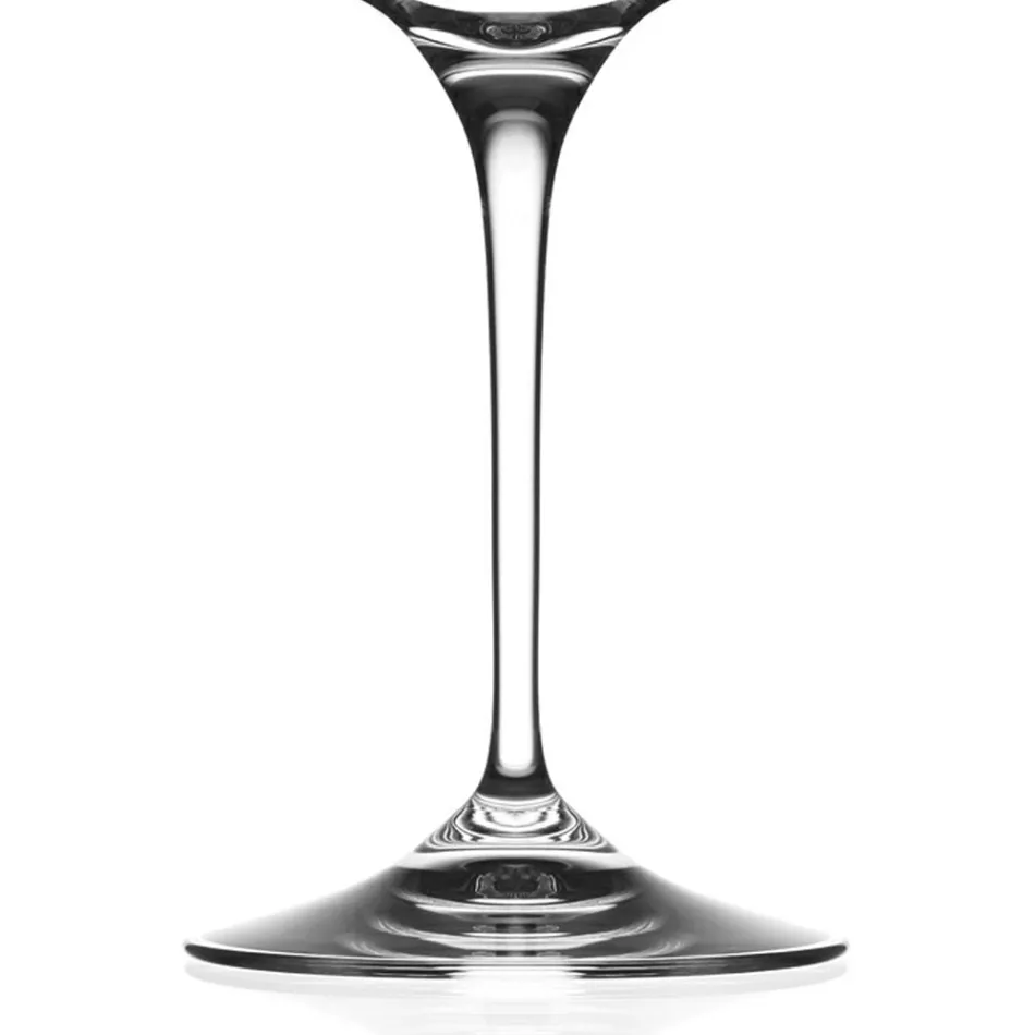 Italiensk ekologisk kristall champagneglasuppsättning 12 st - Etera Viadurini