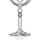 Italian Ecological Crystal Cocktail Glass Service 12 st - Bromeo Viadurini