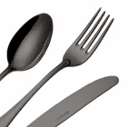 Komplett uppsättning lyxigt bestick av rostfritt stål 24 delar - Boss Viadurini