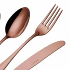 Komplett uppsättning lyxigt bestick av rostfritt stål 24 delar - Boss Viadurini