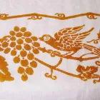 Frukoservice med linne med handgjorda enkelstycken - varumärken Viadurini