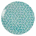 Komplett bordservice i färgat porslin 18 stycken - Indonesien Viadurini