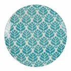 Komplett bordservice i färgat porslin 18 stycken - Indonesien Viadurini