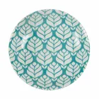 Komplett bordservice i färgat porslin 18 stycken - Indonesien Viadurini