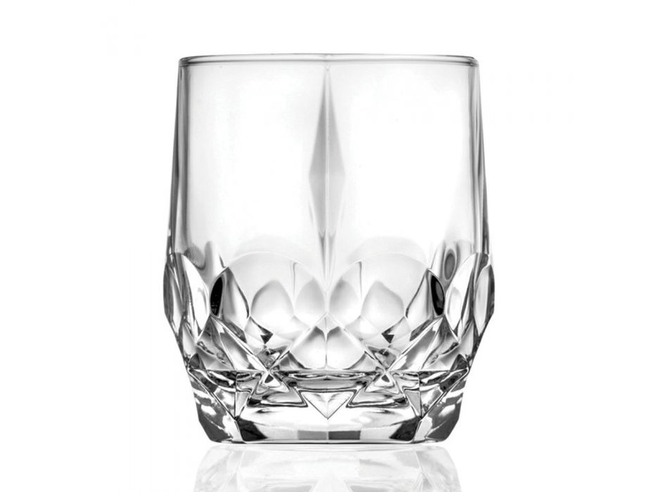12 delar Ecological Crystal Whisky Glasses Service - Bromeo