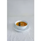 Vit modern design porslin middag tallrik set 24 stycken - Arctic Viadurini