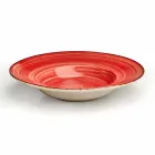 Uppsättning av 16 rätter för modern design i elegant färgad stengods - Simba Viadurini