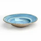 Uppsättning av 16 rätter för modern design i elegant färgad stengods - Simba Viadurini