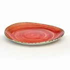 Uppsättning av 16 rätter för modern design i elegant färgad stengods - Simba Viadurini