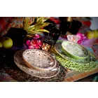 Etniska rätter i porslin och färgade och moderna stengods 18 delar - Fez Viadurini