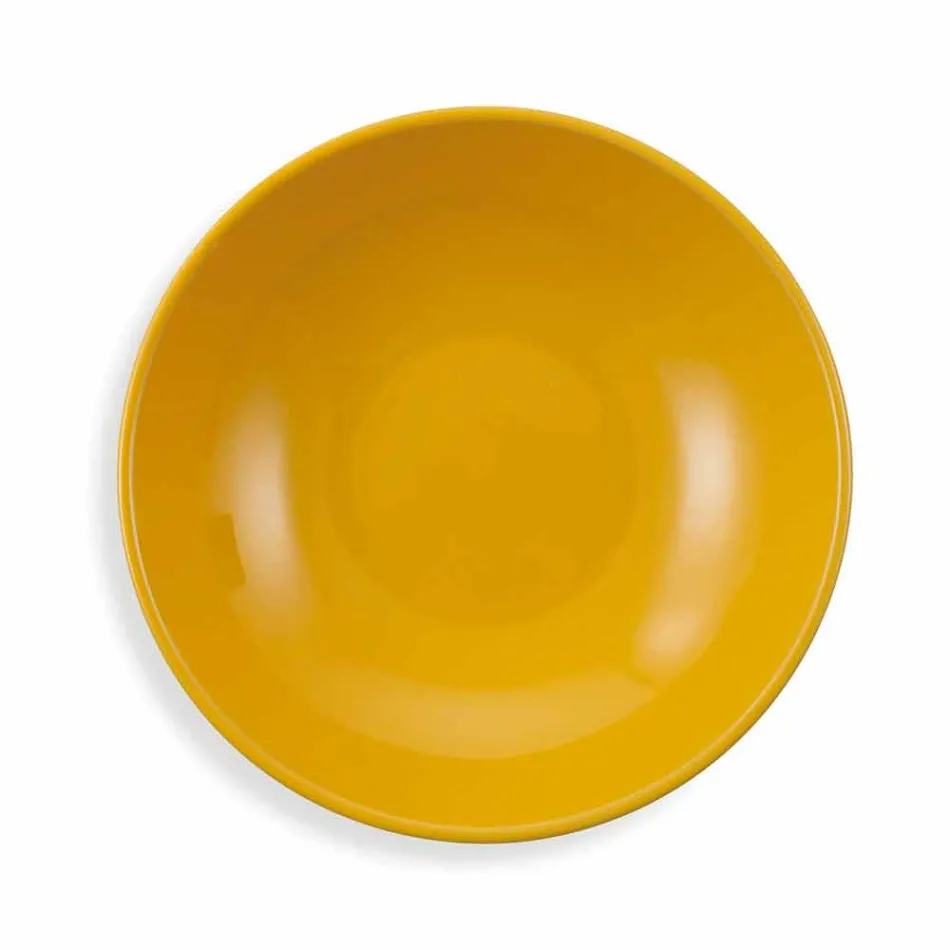 Etniska rätter i porslin och färgade och moderna stengods 18 delar - Fez Viadurini