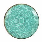 Rätter service i hård Dolomitgrå, ljusblå eller blå 18 stycken - arabiska Viadurini