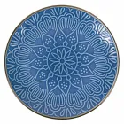 Rätter service i hård Dolomitgrå, ljusblå eller blå 18 stycken - arabiska Viadurini