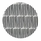 Elegant porslinsservis i svart och vitt 18 stycken - Tanzania Viadurini