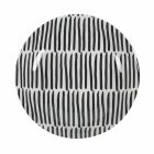 Elegant porslinsservis i svart och vitt 18 stycken - Tanzania Viadurini