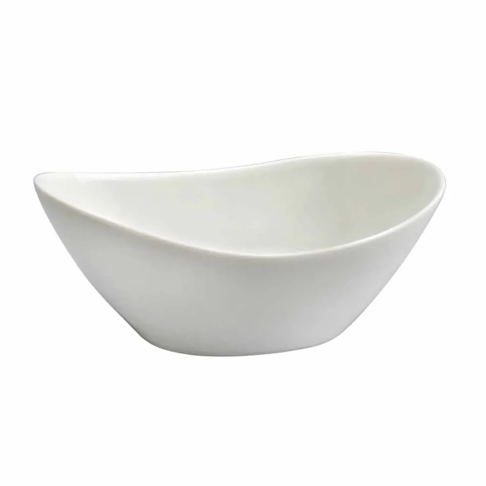 Porslin middagar eller middagar tallrikar set 14 delar - Nalah Viadurini