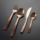 Lyxbestick i rostfritt stål med bestick - Wisconsinpos Viadurini