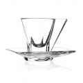 Cappuccino Cup Service i italienska Eco Crystal 12 delar - Amalgam