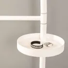 Modernt betjäningsställ i RAL-målat stål av design i Made in Italy - Mirello Viadurini