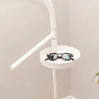 Modernt betjäningsställ i RAL-målat stål av design i Made in Italy - Mirello Viadurini