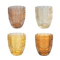 Set med 12 vattenglas 265 ml i glas med Arabesque dekoration - arabiska