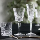 Set med 18 lyxiga kristallglas - Luxuryglass25 Viadurini