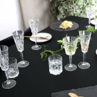 Set med 18 lyxiga kristallglas - Luxuryglass25 Viadurini