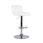 Set med 2 Ida designer vadderade pallar, höjdjusterbara Viadurini