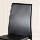 September 4 moderna stolar Joy konstläder, helt täckt Viadurini