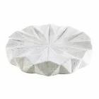 Levice white resin badrumstillbehör set Viadurini