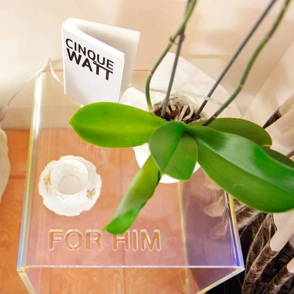 Nattdukssatser i modern design i metakrylat tillverkad i Italien - Leielui Viadurini