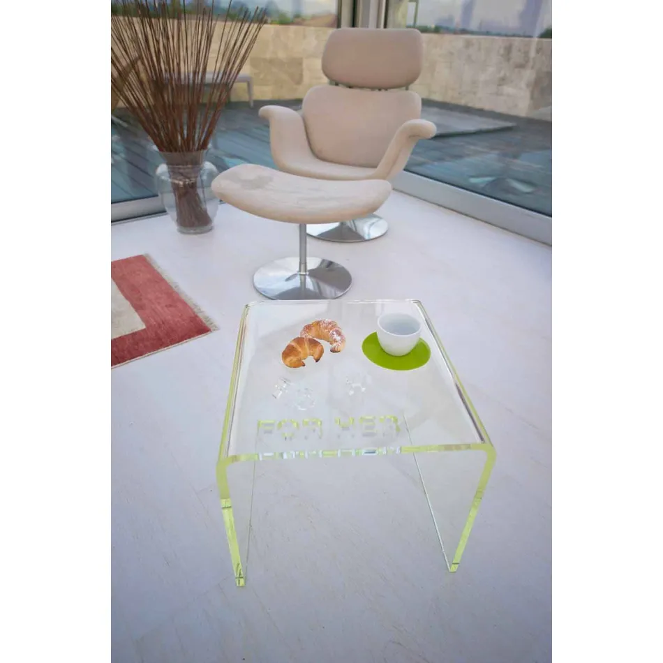 Nattdukssatser i modern design i metakrylat tillverkad i Italien - Leielui Viadurini