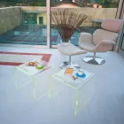 Nattdukssatser i modern design i metakrylat tillverkad i Italien - Leielui Viadurini