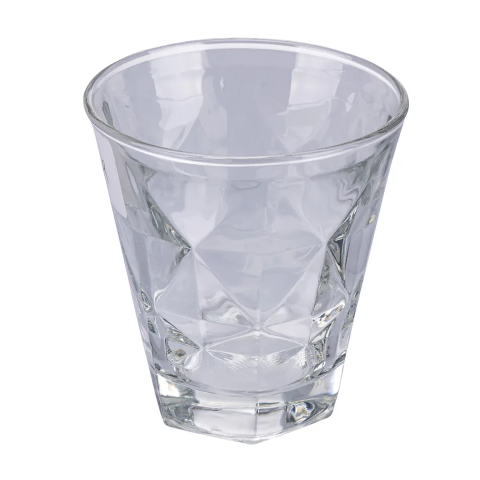 Set med 12 vattenglas 280 ml i Crafted Glass - Cup Viadurini