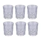 Set med 12 vattenglas 300 ml i Crafted Glass - Cup Viadurini