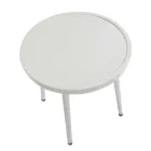 Set om 2 fåtöljer med aluminiumbord i olika utföranden - Souvenir Viadurini