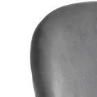 Set med 4 stolar i sammetseffekt mikrofibertyg - Terbio Viadurini