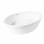 Set av upphängda designmöbler för badrum i teak blockboard Poggio Viadurini