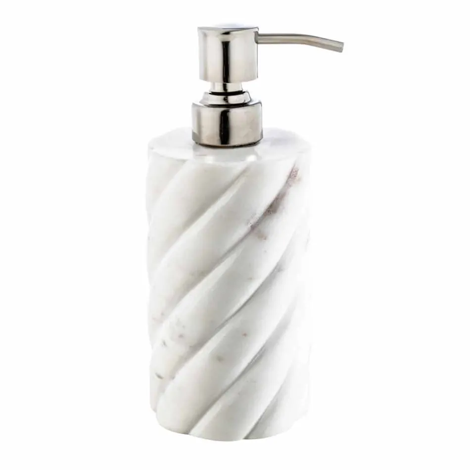 Set av upphängda designmöbler för badrum i teak blockboard Poggio Viadurini