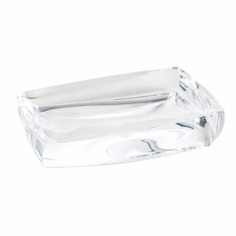 Torraca set dispenser + tumbler + tvålfat för badrumsdesign Viadurini