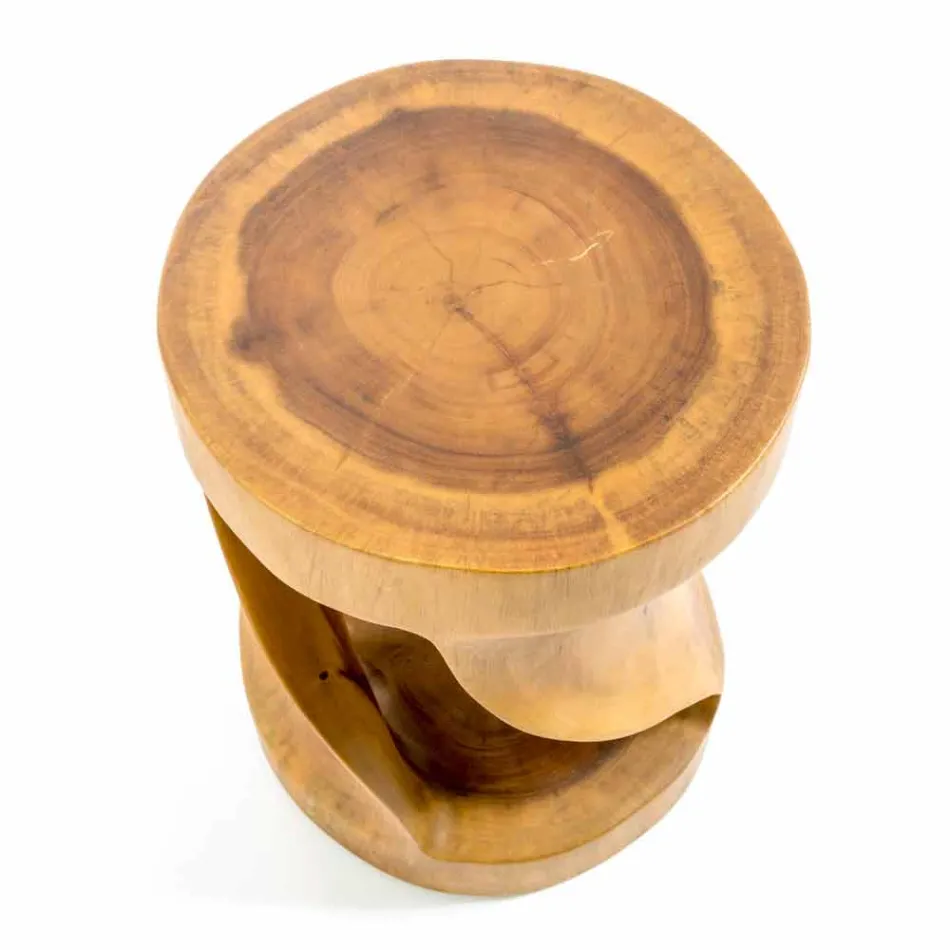 Brusson massiva yta badrumsmöbler med modern design Viadurini