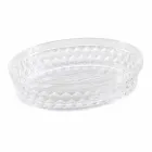 Set för badrumsdispenser + glas + modernt tvålfat Netro Viadurini