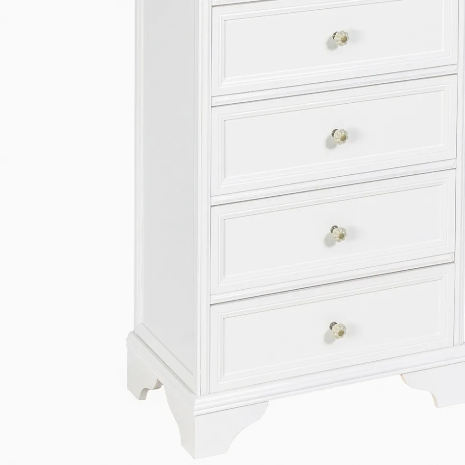 Kommode i massivt trä av olika ytbehandlingar tillverkad i Italien - Nortia Viadurini