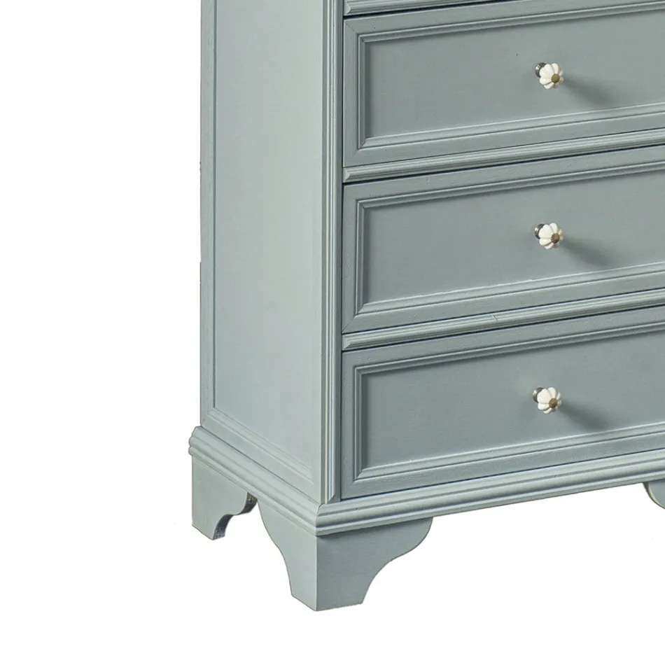 Kommode i massivt trä av olika ytbehandlingar tillverkad i Italien - Nortia Viadurini