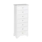 Kommod i massivt trä med olika ytbehandlingar tillverkad i Italien - Nortia Viadurini