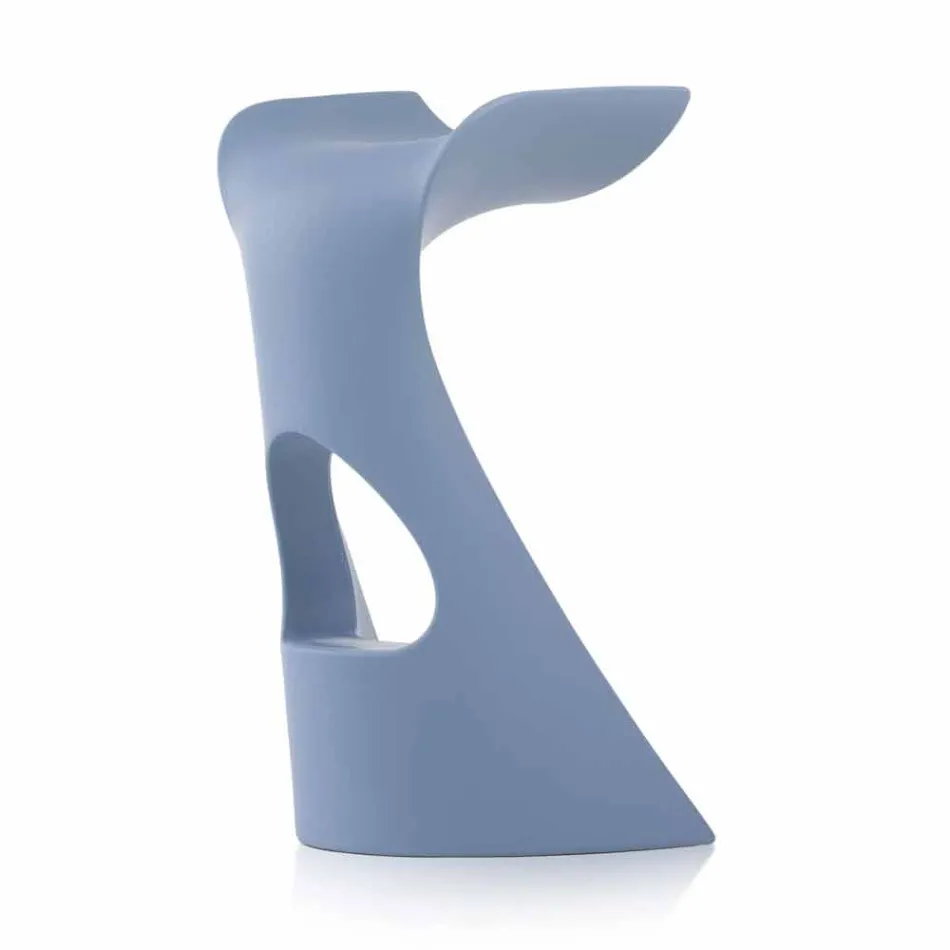 Coloured high stool Slide Koncord modern design gjord i Italien Viadurini