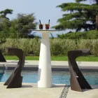 Coloured high stool Slide Koncord modern design gjord i Italien Viadurini