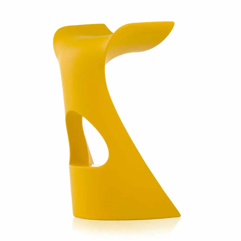 Coloured high stool Slide Koncord modern design gjord i Italien Viadurini