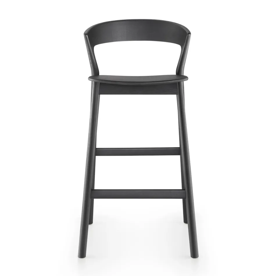 Hög kökspall med askstruktur Tillverkad i Italien - Oslo Viadurini