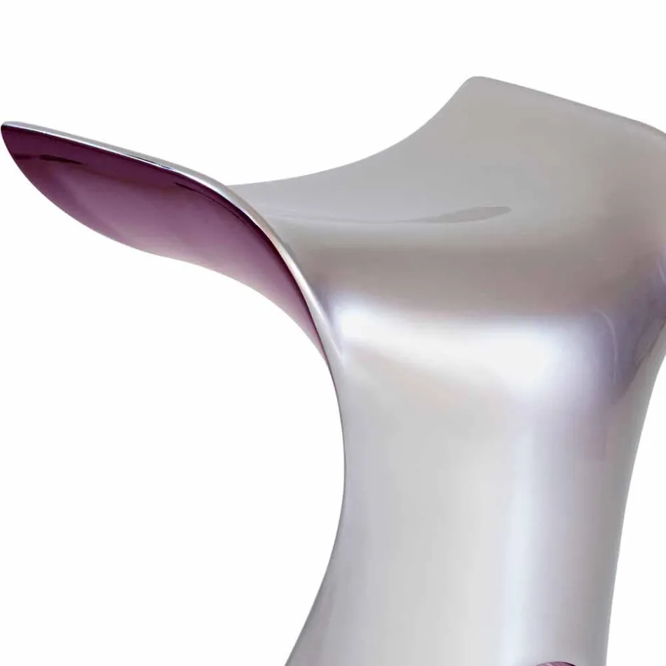 Modern högdesignpall i polyeten - Koncord Next av Slide Viadurini